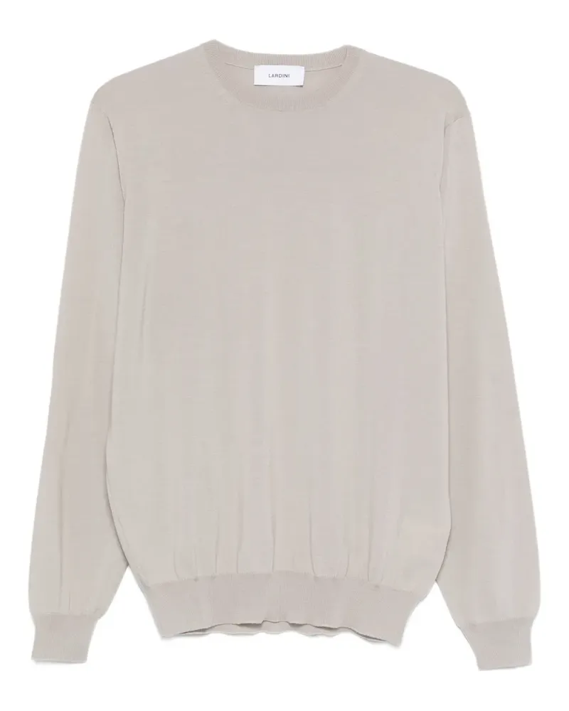 LARDINI crew-neck sweater - Nude Nude