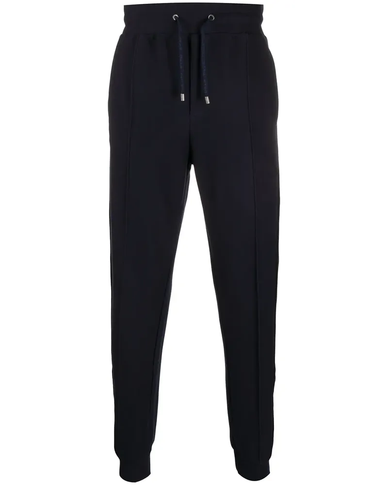 Etro Gerade Hose mit Kordelzug - Blau Blau