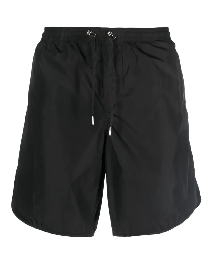 Neil Barrett Badeshorts mit Kordelzug - Schwarz Schwarz