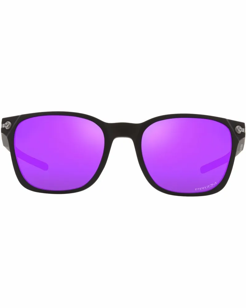 Oakley Eckige Ojector Sonnenbrille - Schwarz Schwarz