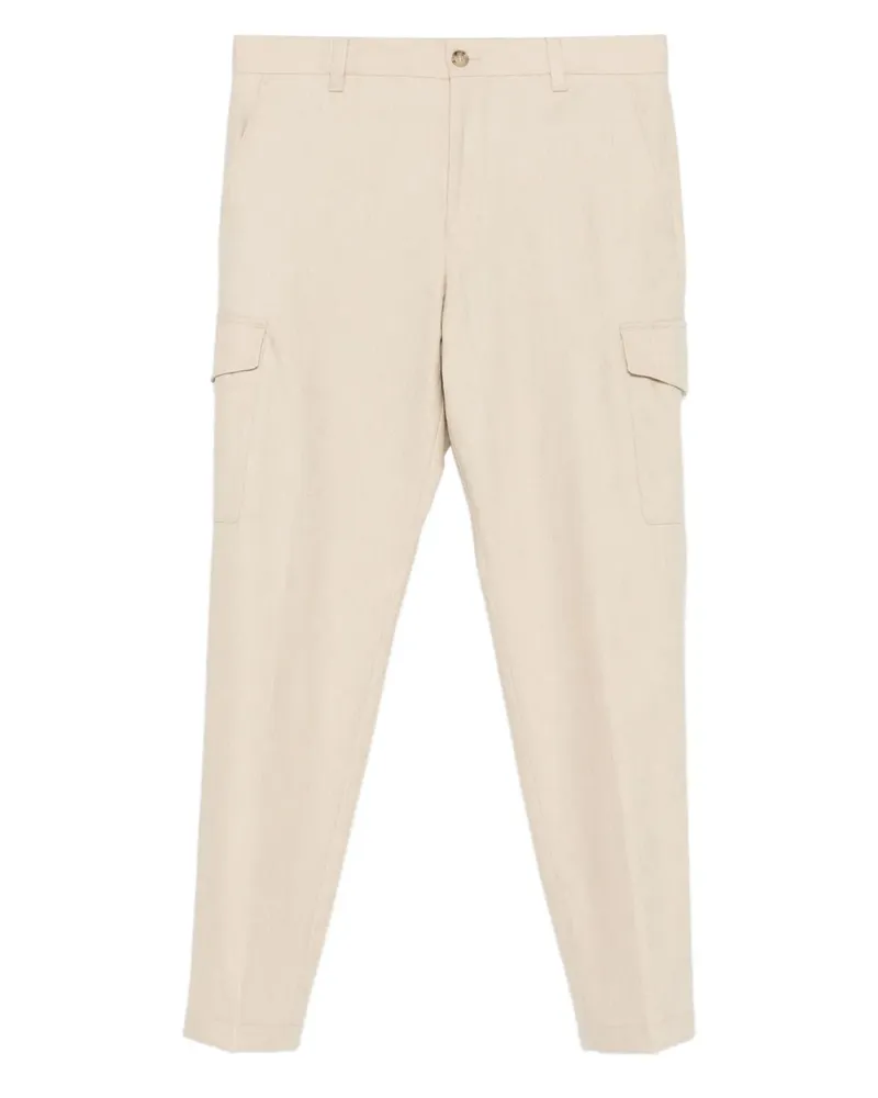 HUGO BOSS Hose mit aufgesetzten Taschen - Nude Nude
