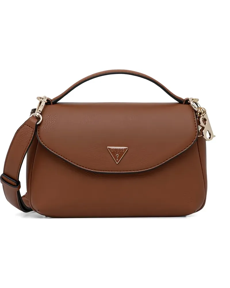 Guess Evie logo-plaque cross body bag - Braun Braun