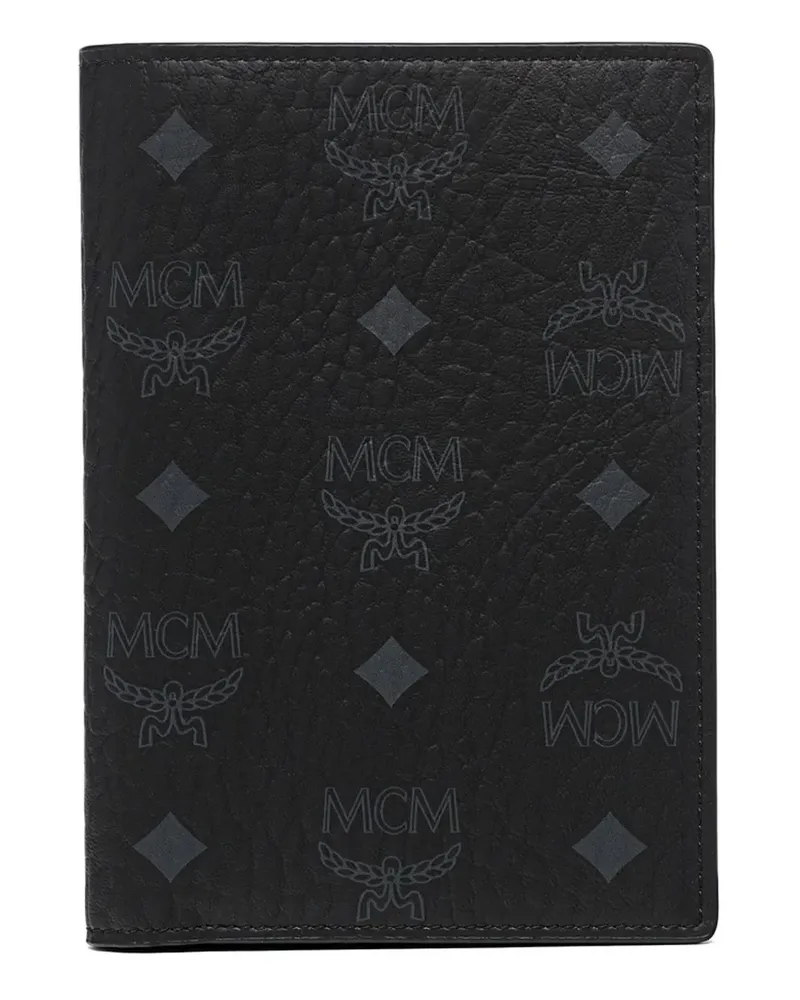 MCM Ottomar Visetos passport holder - Schwarz Schwarz