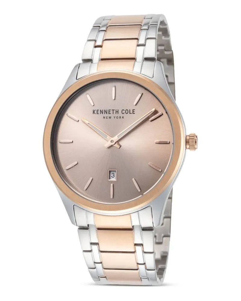 Kenneth Cole Runde Armbanduhr 41mm - Rosa Rosa