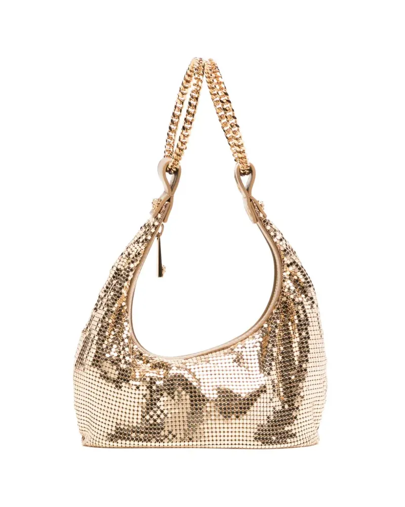 Versace Mini-Tasche aus Mesh - Gold Gold