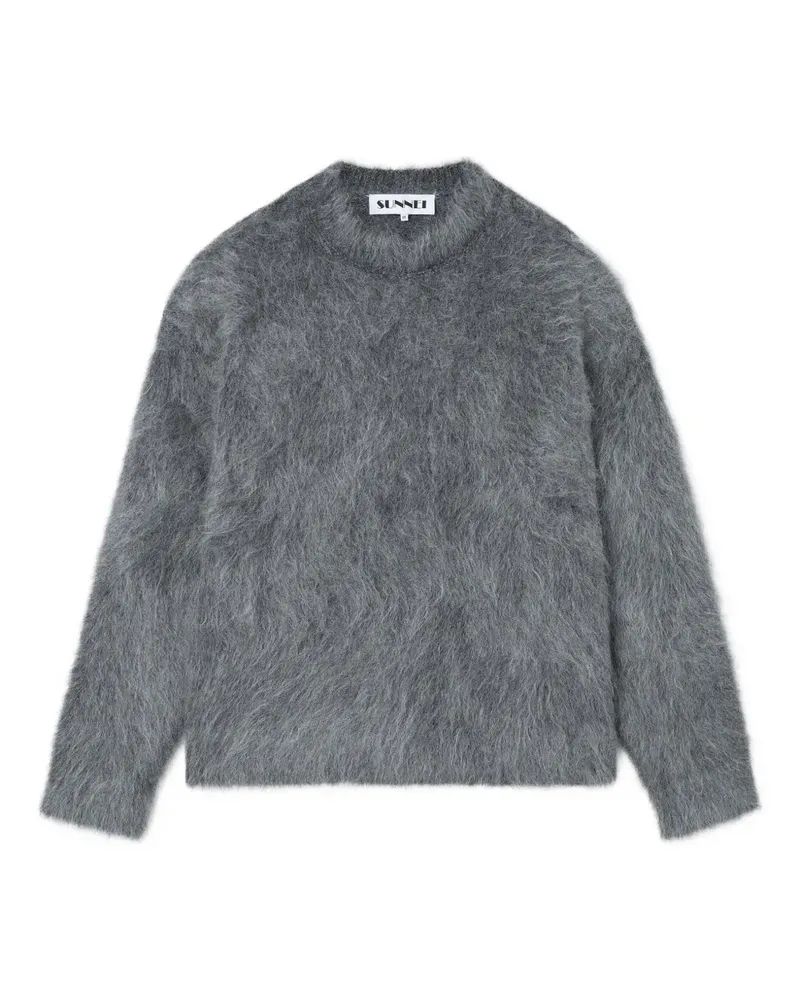 SUNNEI brushed knitted sweater - Grau Grau