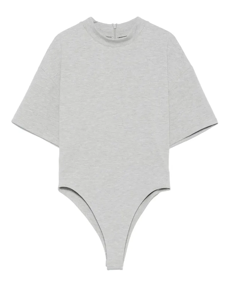 David Koma Kurzärmeliger Body - Grau Grau