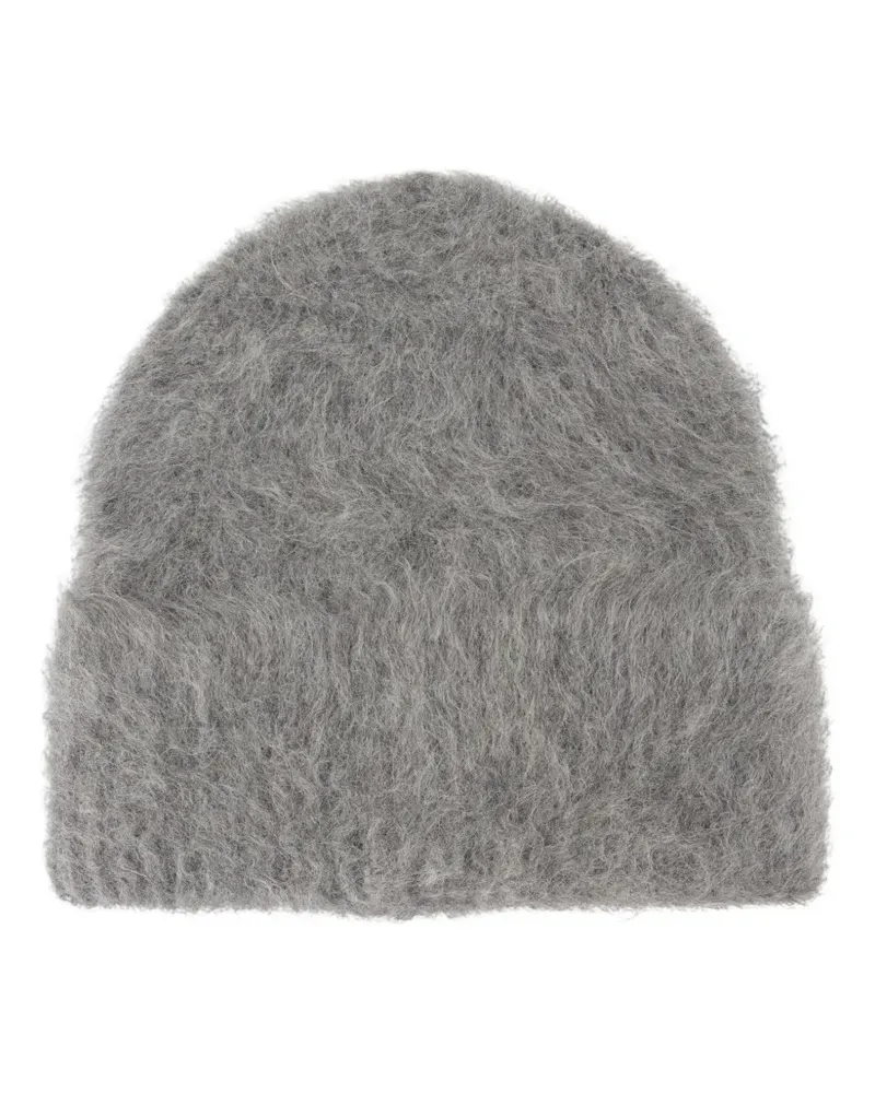 Totême alpaca knit beanie - Grau Grau