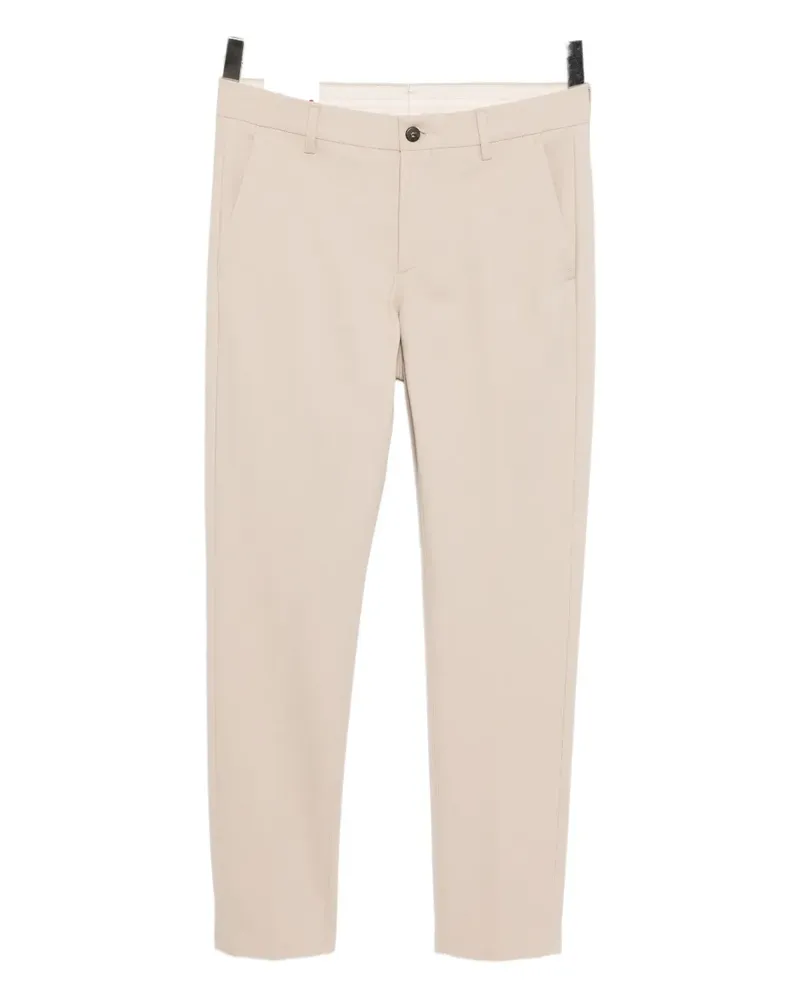 Eleventy twill trousers - Nude Nude