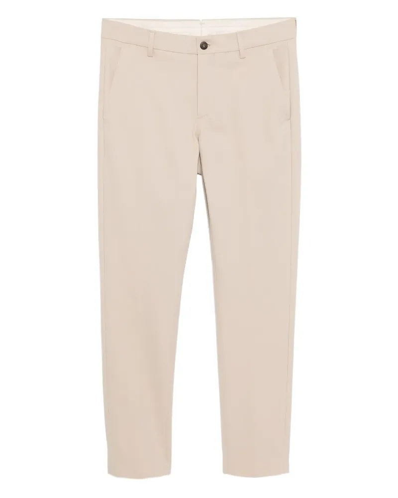 Eleventy Klassische Twill-Hose - Nude Nude