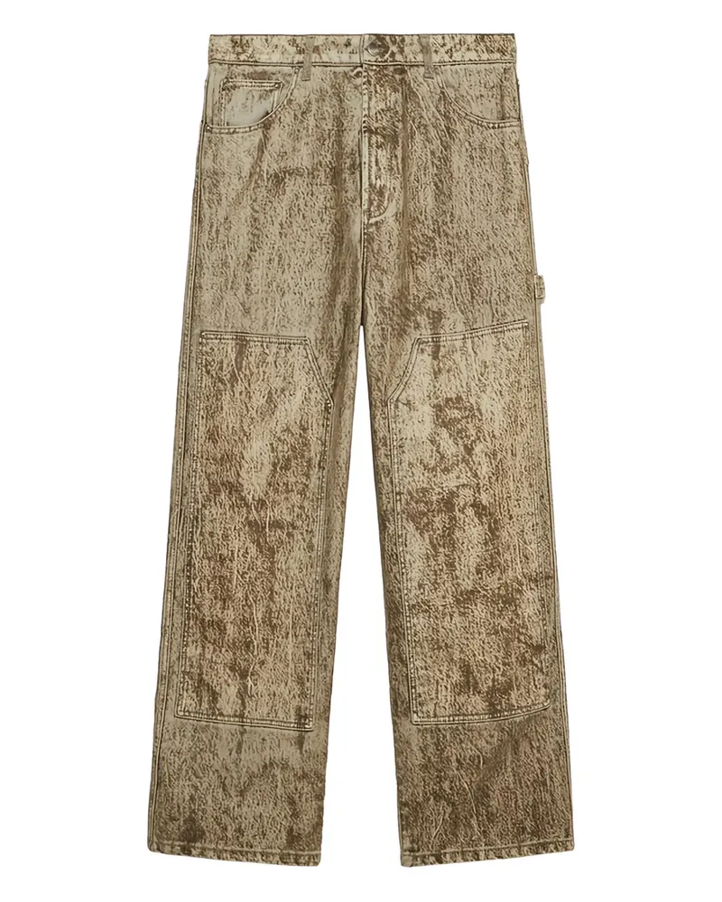 1989 STUDIO Cargohose im Distressed-Look - Nude Nude
