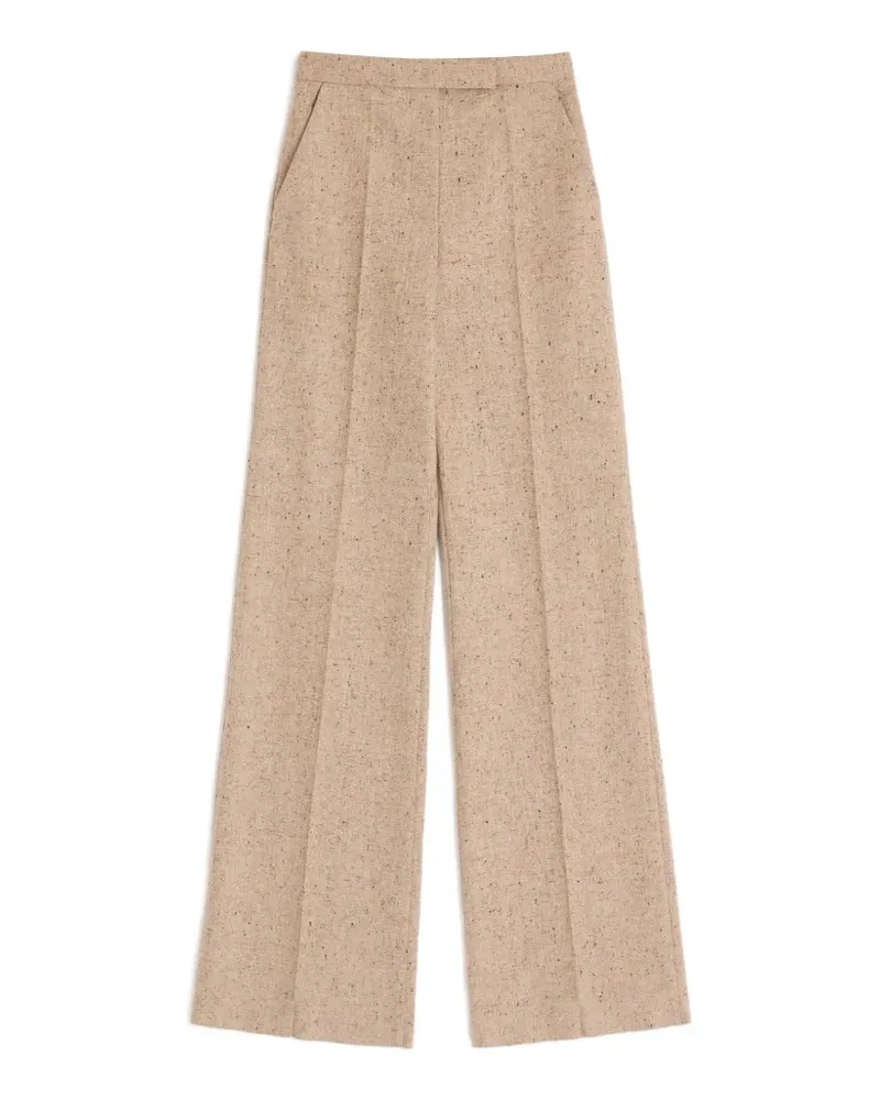 Valentino Garavani Klassische Hose aus Natté-Gewebe - Nude Nude