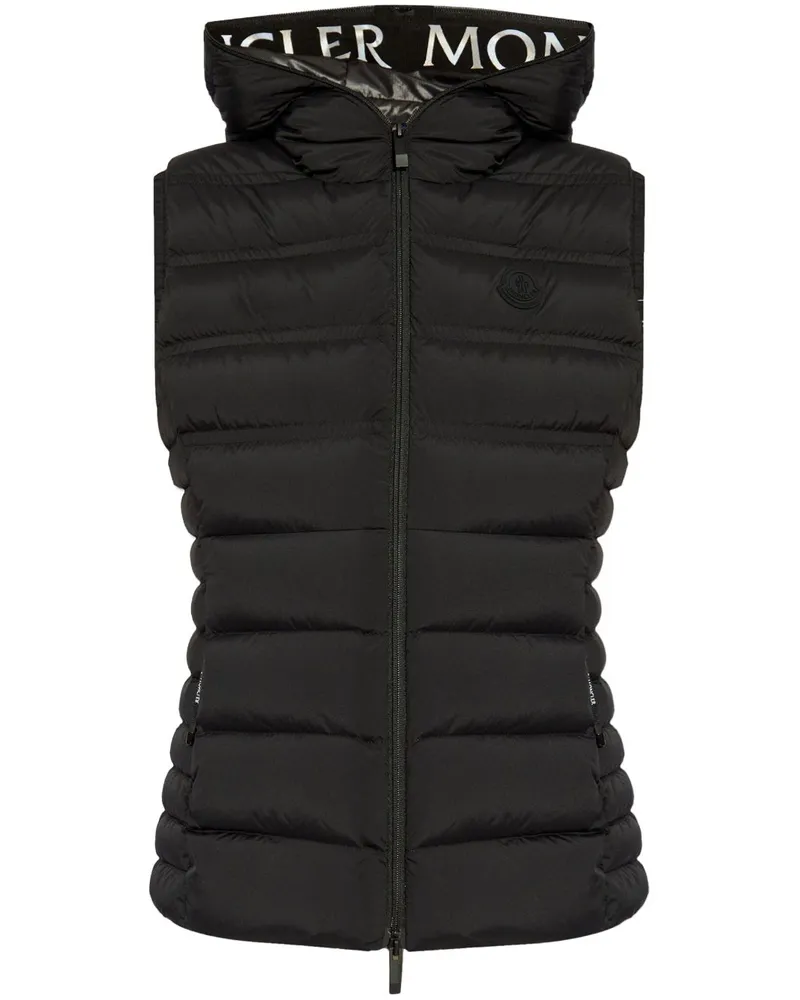 Moncler Barraux Weste - Schwarz Schwarz