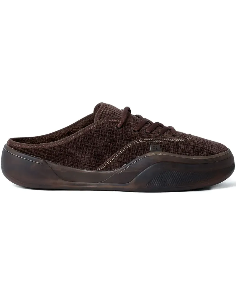 ERL Slip-On-Sneakers aus Cord - Braun Braun