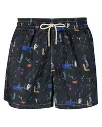 Arrels Barcelona x Cecilia Carlsted Boheme Badeshorts Blau