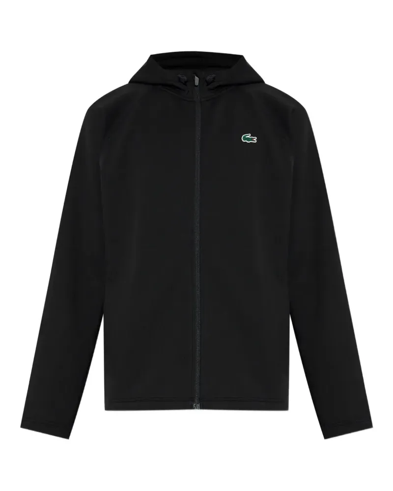 Lacoste zip-up hoodie - Schwarz Schwarz
