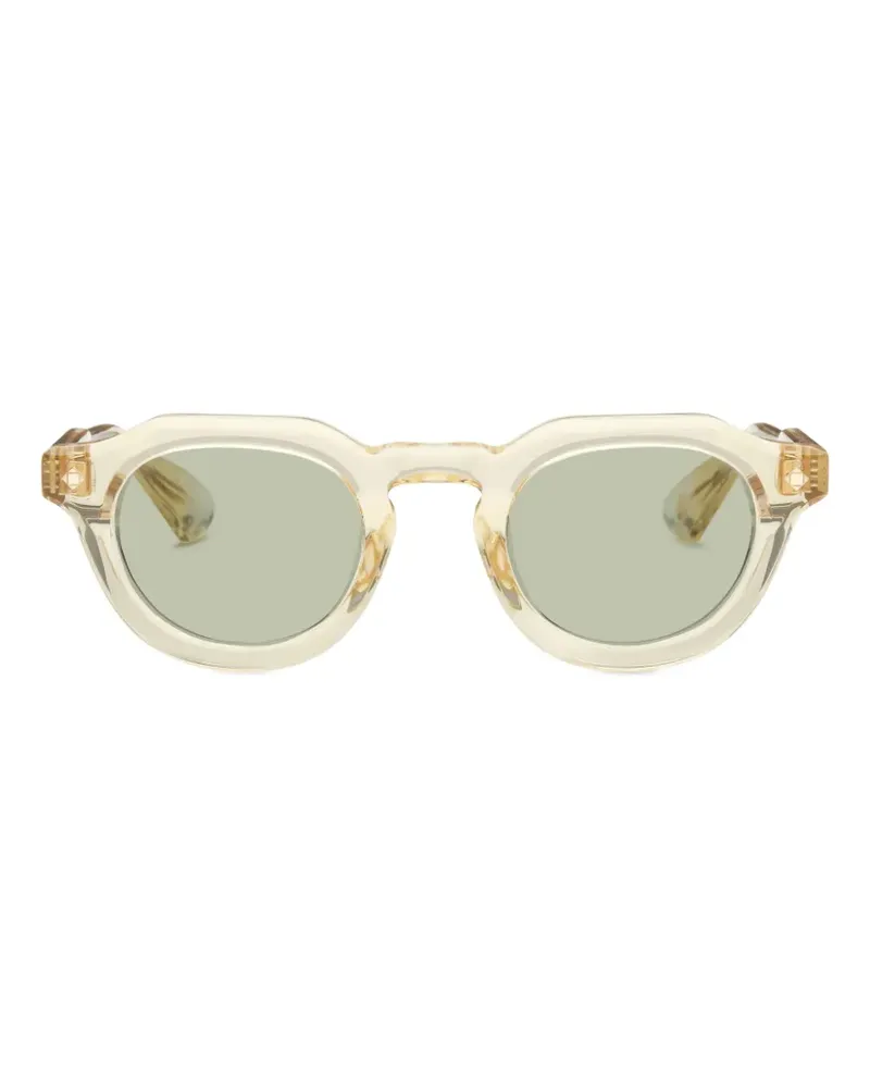 Lunetterie Générale Geometrische Hello Roméo Sonnenbrille - Nude Nude