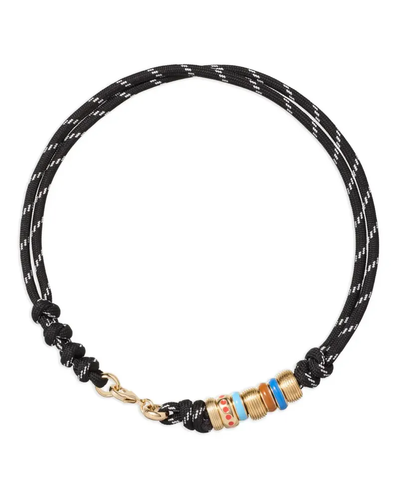 Roxanne Assoulin Happy Cord Halskette - Schwarz Schwarz