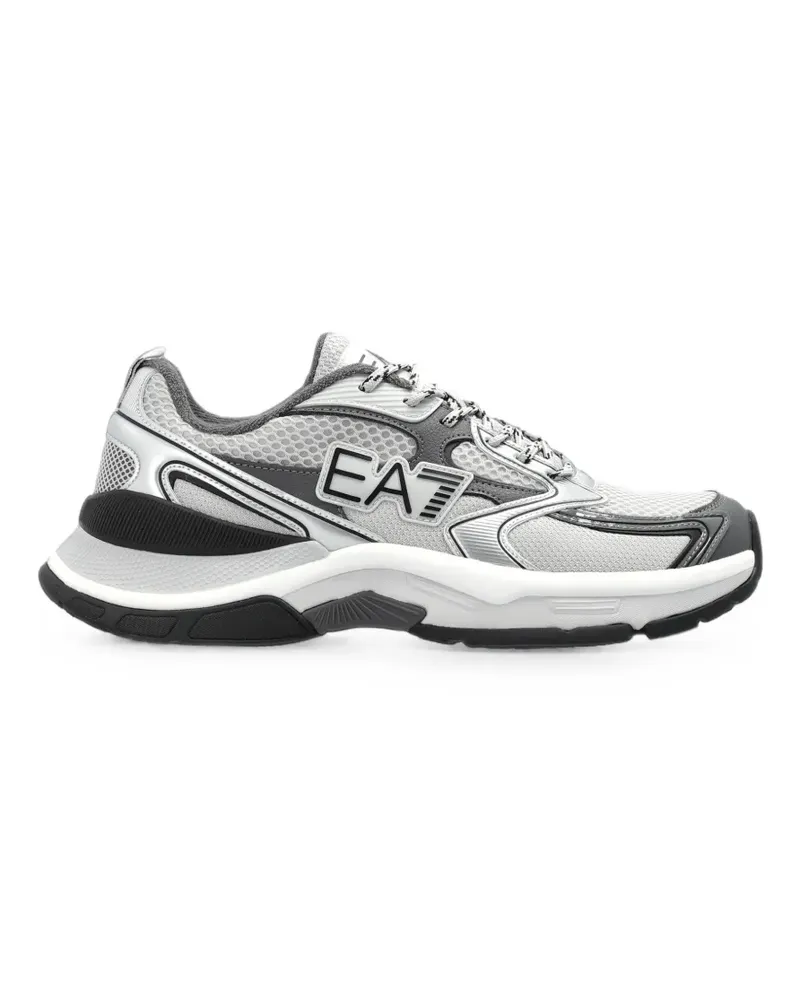 EA7 Predator Sneakers mit Logo - Grau Grau