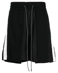 Mostly Heard Rarely Seen Joggingshorts mit Streifen Schwarz