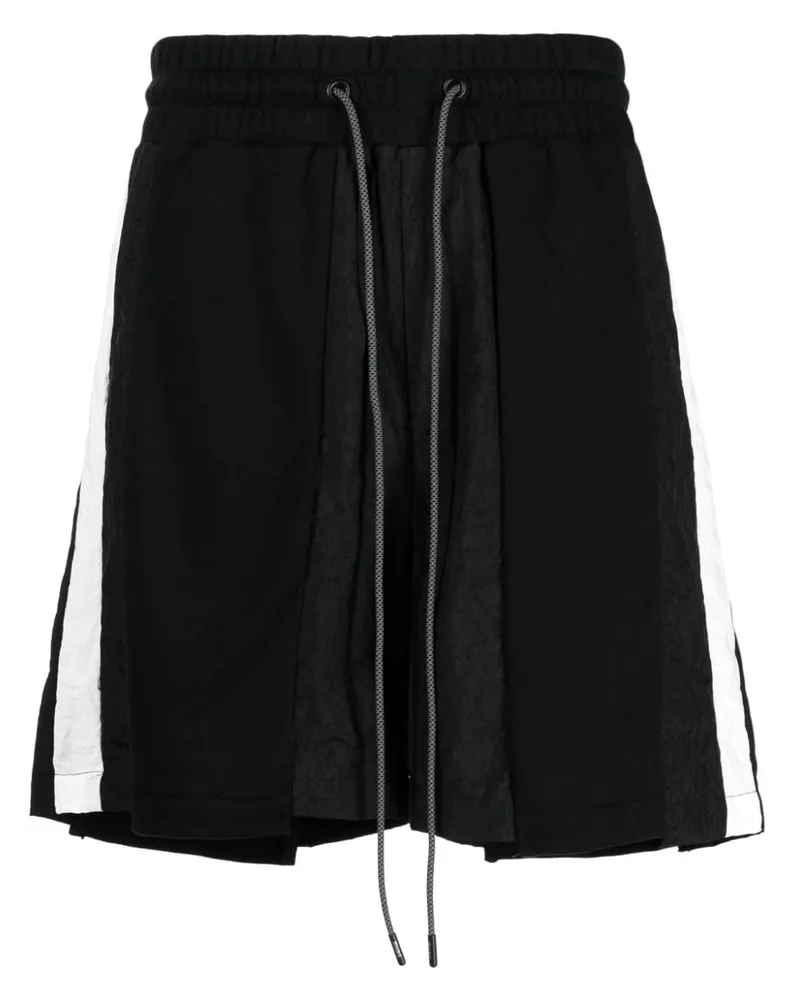 Mostly Heard Rarely Seen Joggingshorts mit Streifen - Schwarz Schwarz