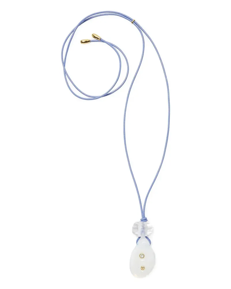 Lizzie Fortunato Matilde Halskette - Blau Blau