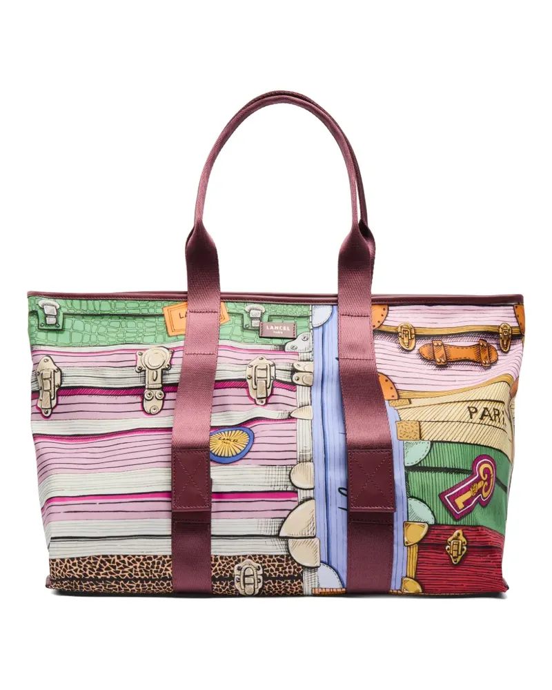 Lancel Großer Mistral Tote Bag - Violett Violett