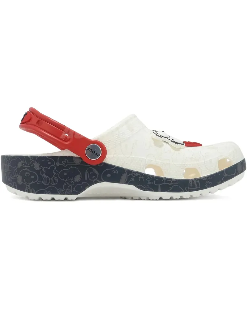 Crocs x Peanuts Classic "Snoopy" Clogs - Weiß Weiß