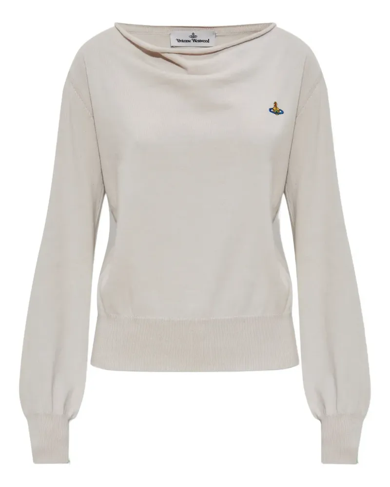 Vivienne Westwood Pullover mit U-Boot-Ausschnitt - Nude Nude