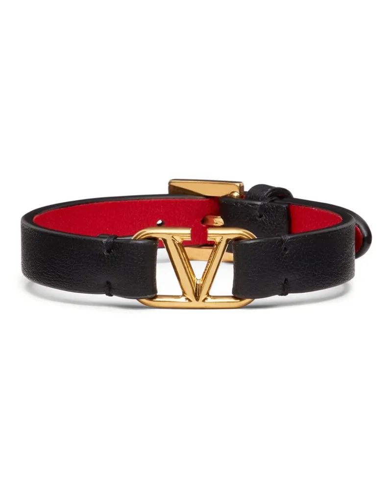 Valentino Garavani VLOGO Armband Schwarz