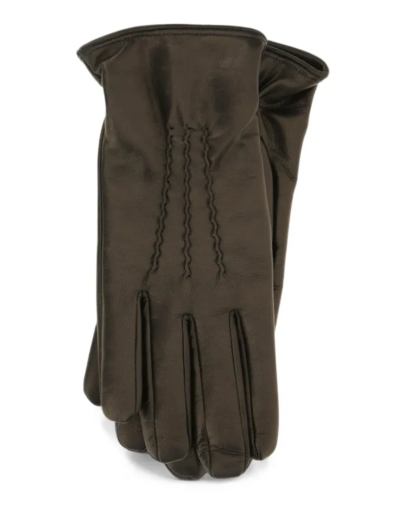 LARDINI Handschuhe aus Leder - Schwarz Schwarz