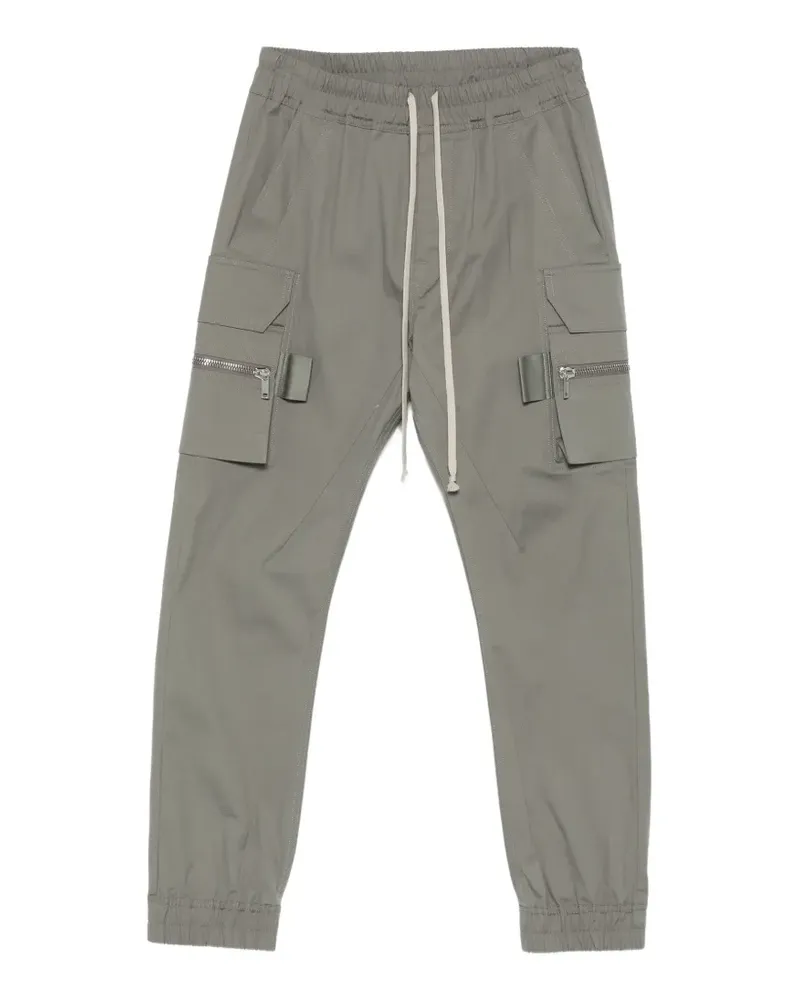 Rick Owens Mastodon zip-pocket track pants - Grau Grau