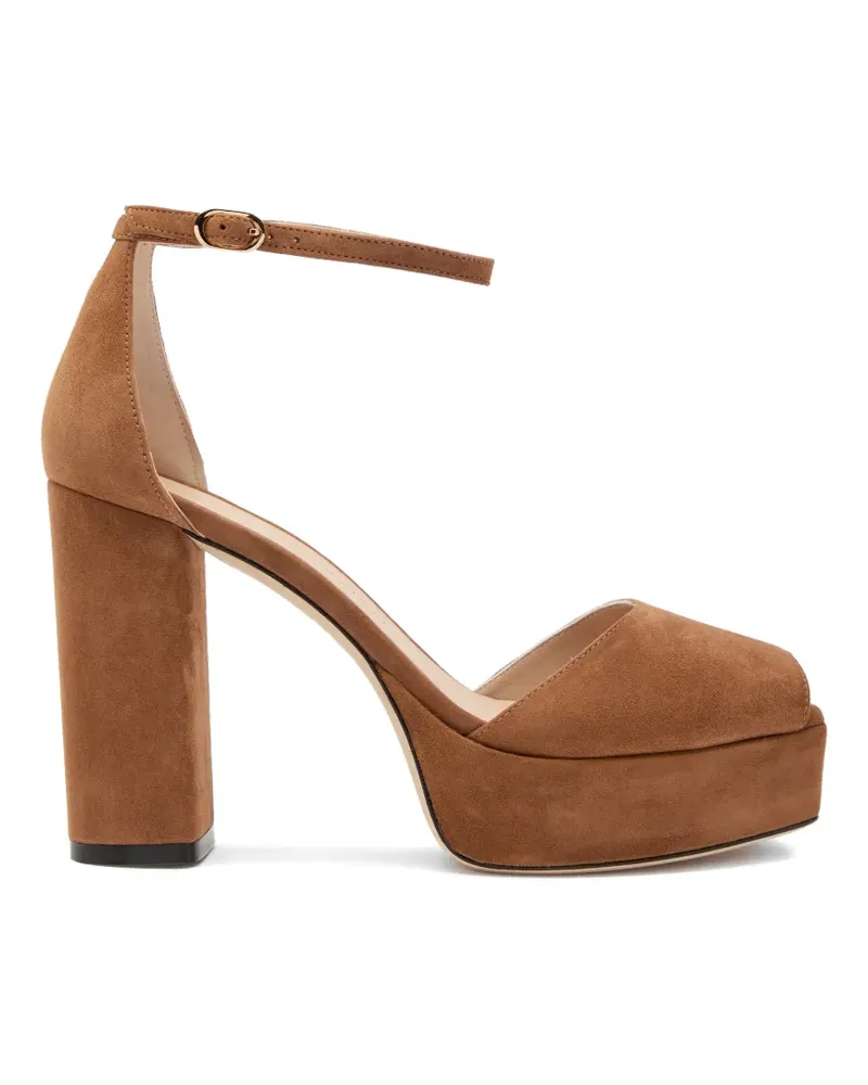 Stuart Weitzman Sabrina Plateau-Sandalen - Braun Braun
