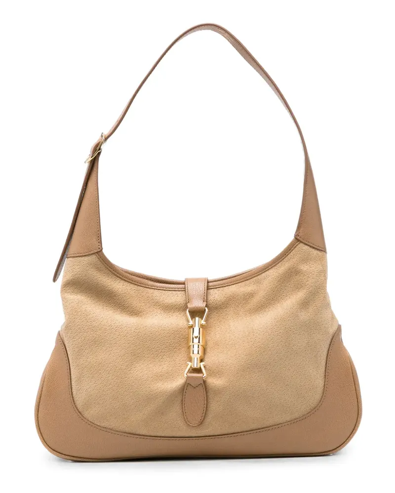 Gucci Mittelgroße Jackie 1961 Schultertasche - Nude Nude