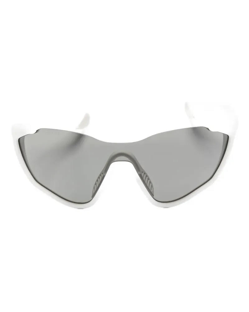 Gucci Sonnenbrille mit Shield-Gestell - Weiß Weiß