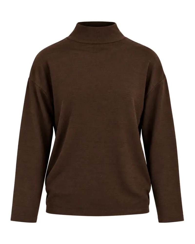 Vince Pullover mit Stehkragen - Braun Braun
