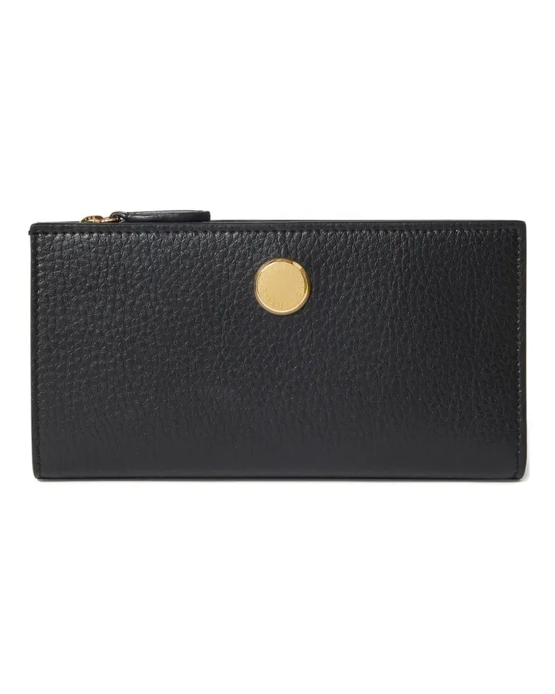 Stella McCartney Portemonnaie mit Logo - Schwarz Schwarz
