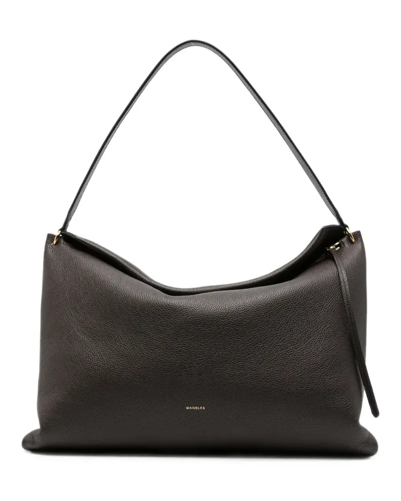 WANDLER Penelope Tote Bag aus gekörntem Leder - Braun Braun