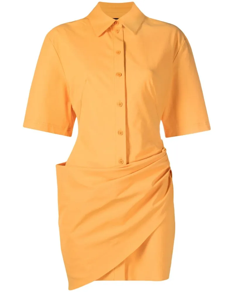 Jacquemus La Robe Camisa Hemdkleid - Orange Orange