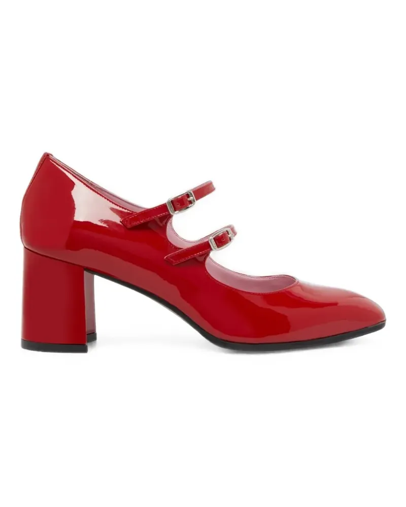Carel Pumps aus Lackleder - Rot Rot