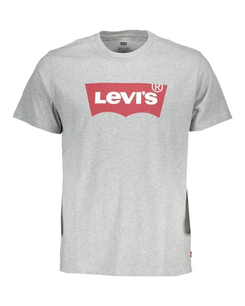 Levi's logo-print cotton T-shirt - Grau Grau