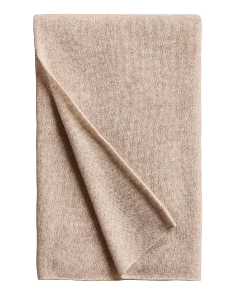 James Perse open-knit brushed scarf - Nude Nude