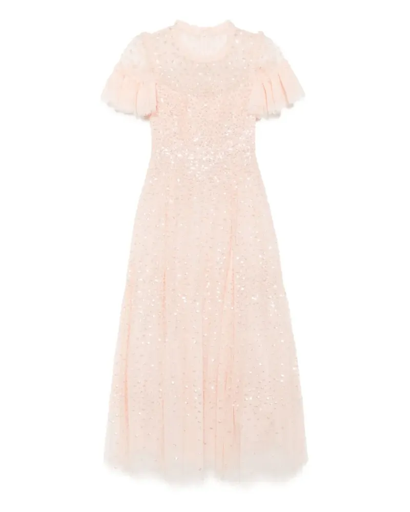 Needle & Thread Scatter Dot Abendkleid - Rosa Rosa