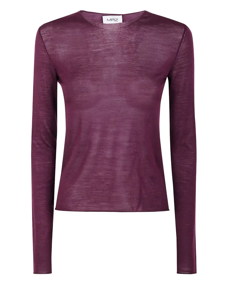 MRZ Klassischer Pullover - Rot Rot
