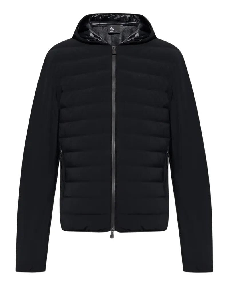 Moncler Mantel mit Kapuze - Schwarz Schwarz