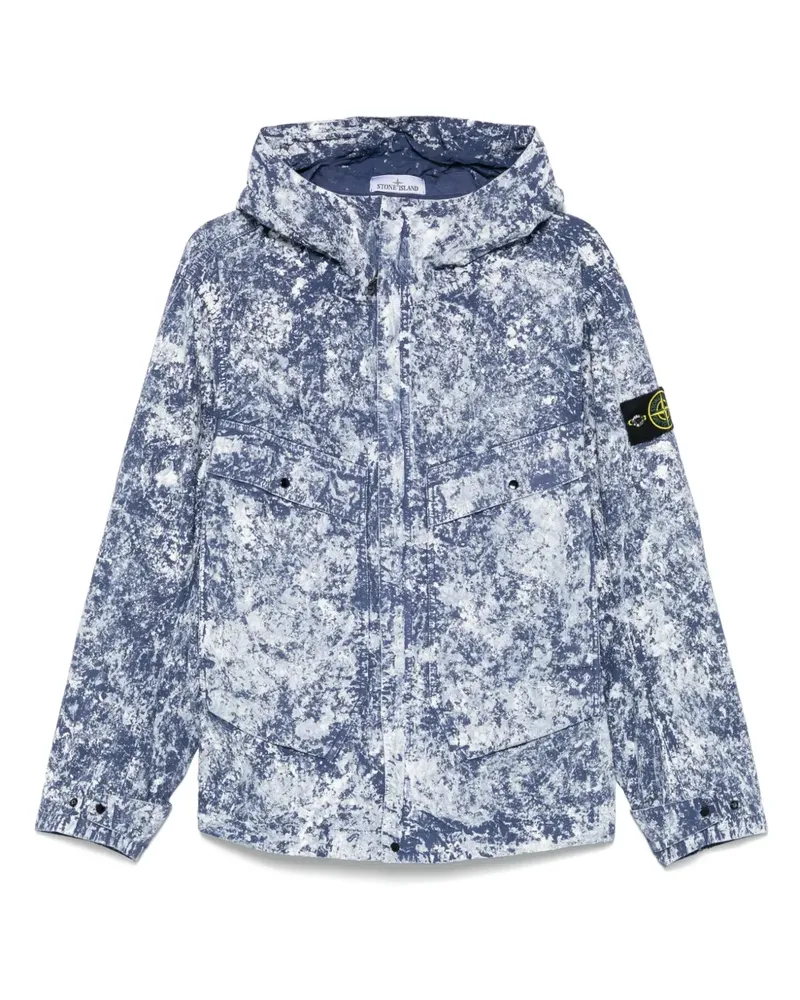 Stone Island Jacke mit Kompass - Blau Blau