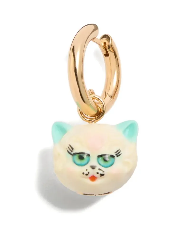 Valentino Garavani Le Chat de la Maison Ohrring - Gold Gold