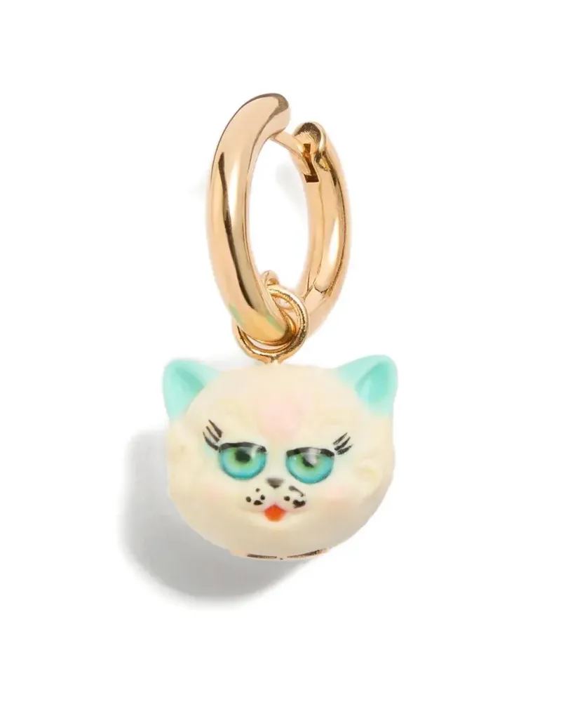Valentino Garavani Le Chat de la Maison Ohrring - Gold Gold