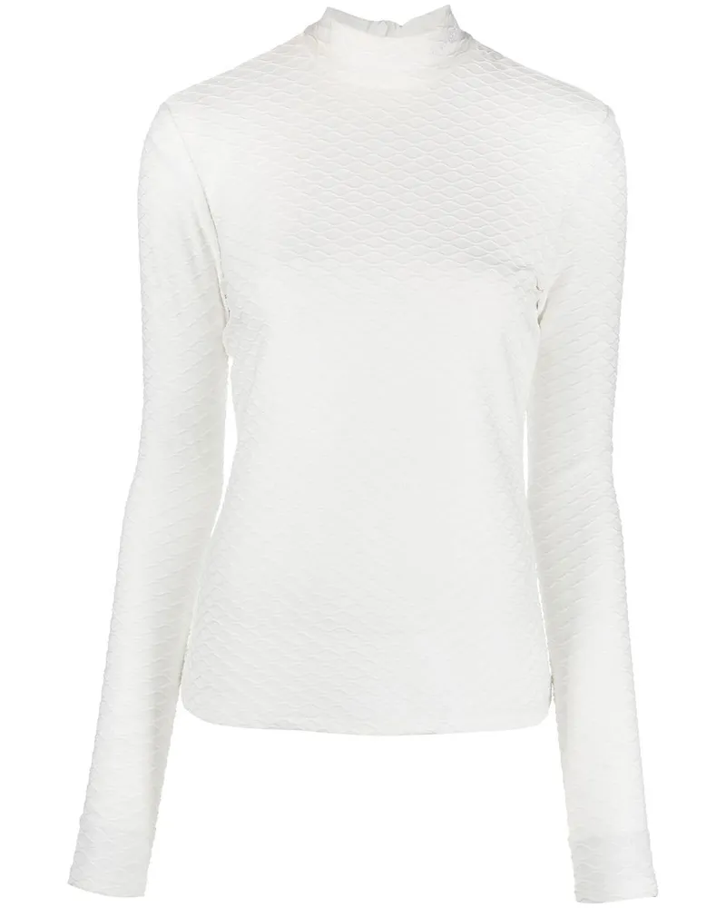 Karl Lagerfeld Pullover mit langen Ärmeln - Weiß Weiß