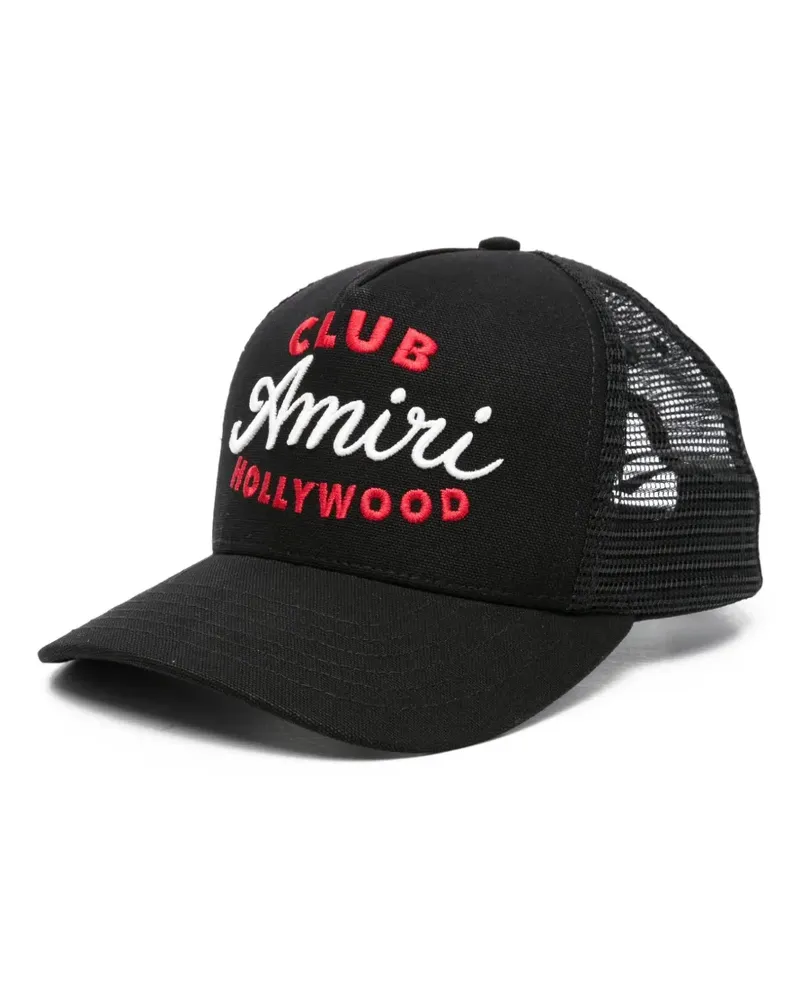 Amiri Baseballkappe mit Stickerei - Schwarz Schwarz